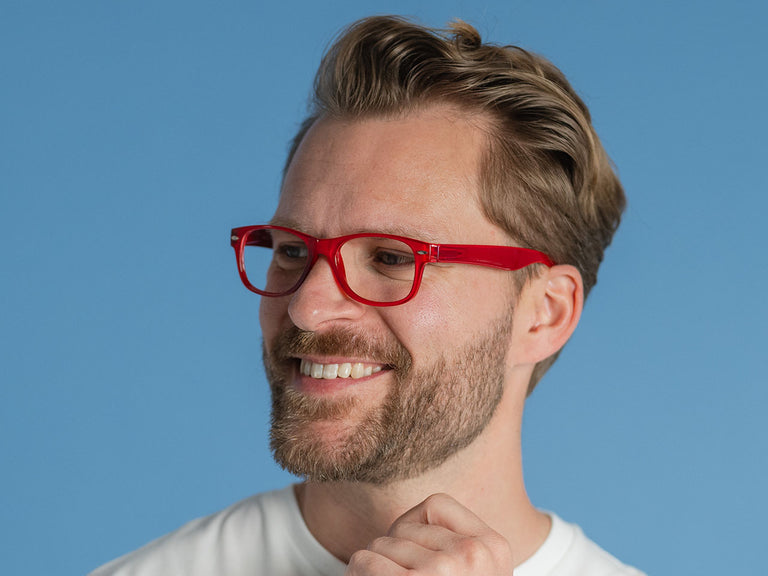 Reading Glasses 'Billi' Red