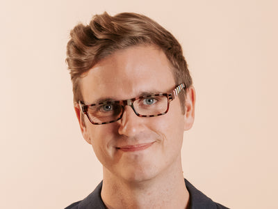 Reading Glasses 'Allsorts' Brown/Multi-Stripe