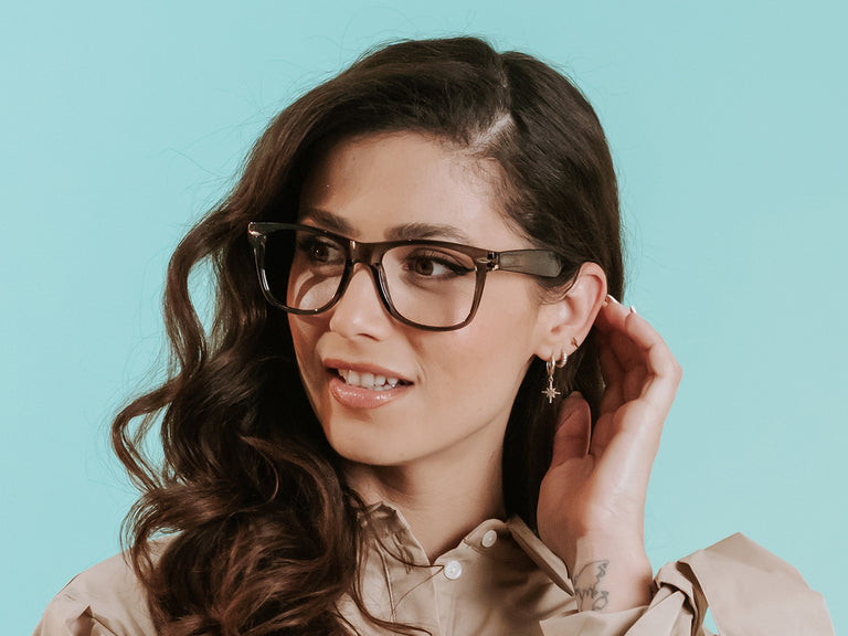 Reading Glasses 'Billi Big' Grey