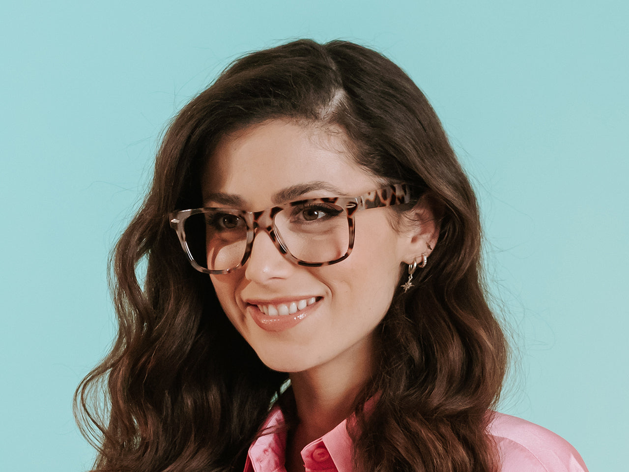 Reading Glasses 'Billi Big' White Tortoiseshell