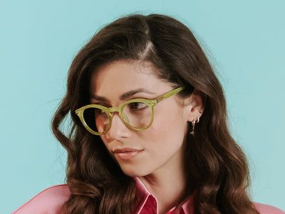 Reading Glasses 'Embankment' Olive