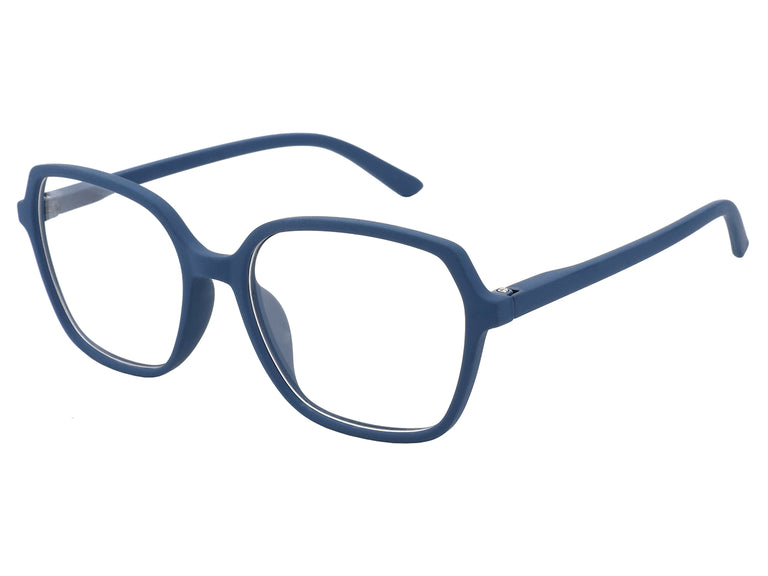 Reading Glasses 'Studio' Matt Navy Blue