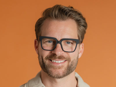 Reading Glasses 'Blake' Matt Black