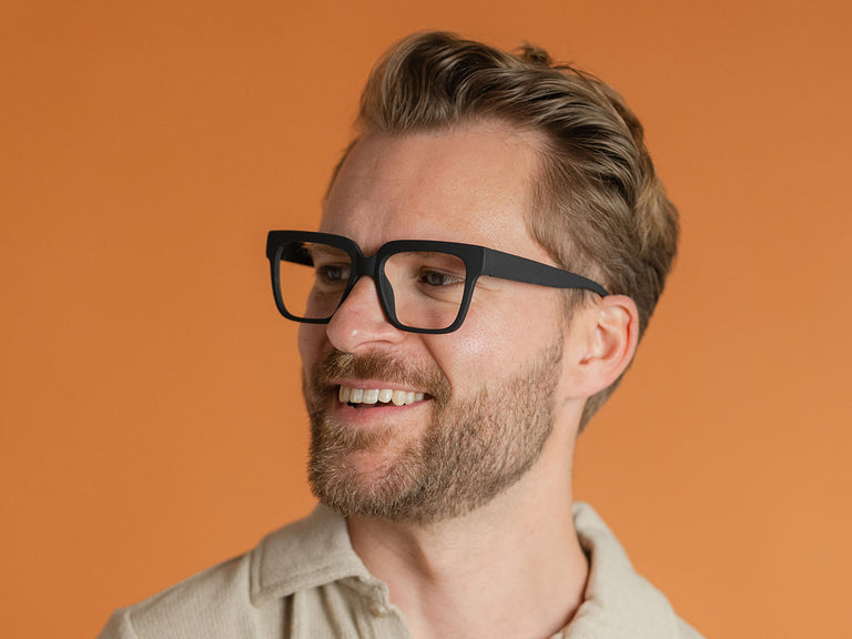 Reading Glasses 'Blake' Matt Black