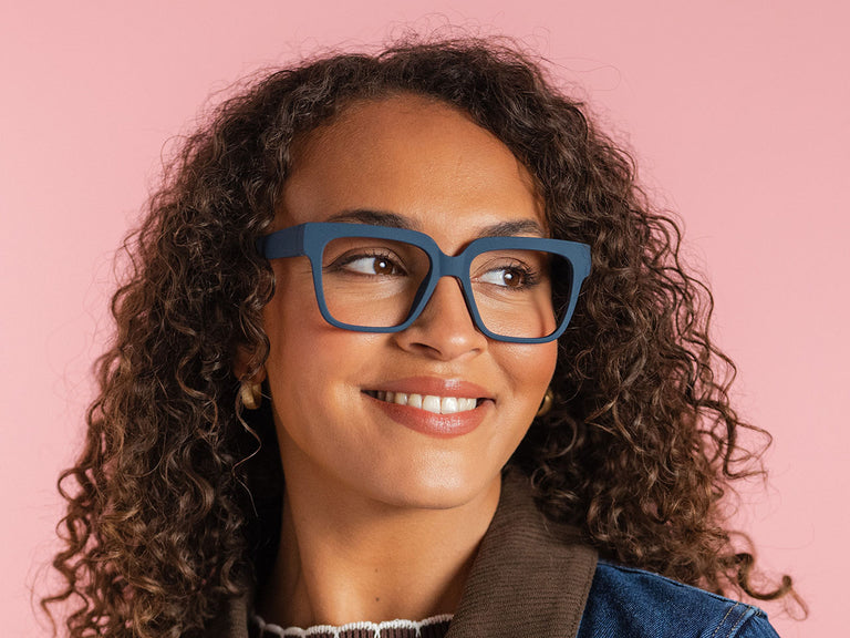 Reading Glasses 'Blake' Matt Blue
