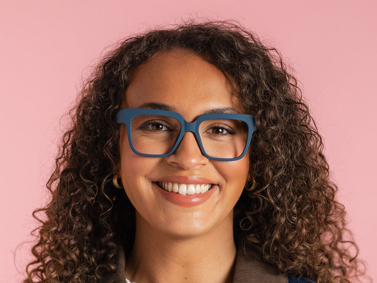 Reading Glasses 'Blake' Matt Blue