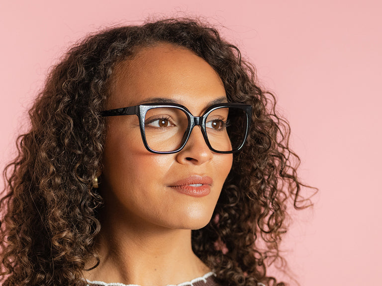 Reading Glasses 'Maddie' Black