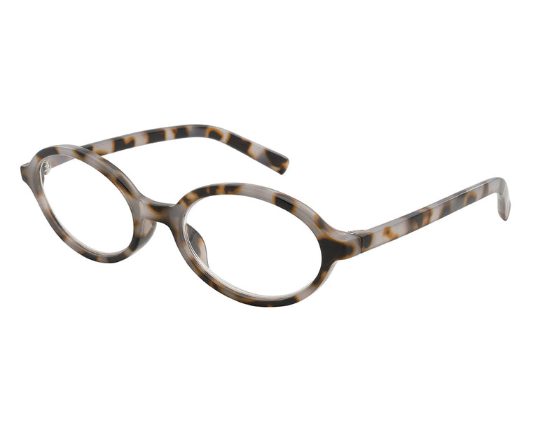 Reading Glasses 'Mimi' White Tortoiseshell