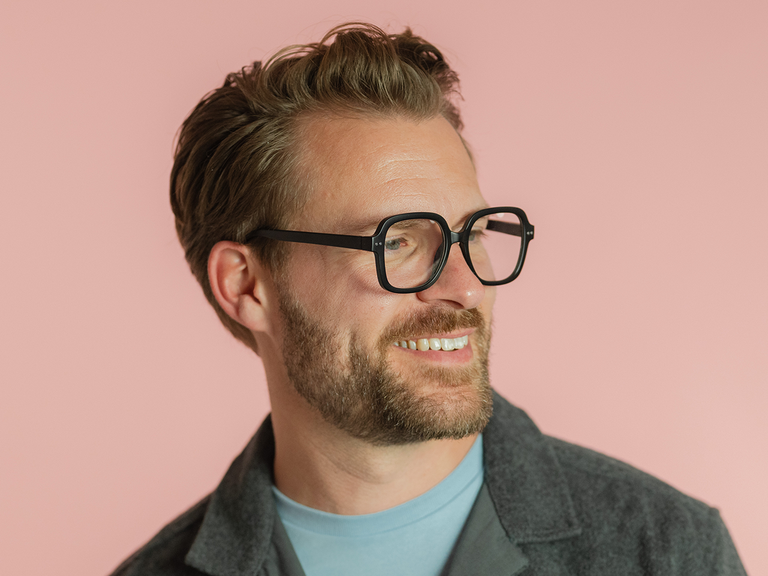 Reading Glasses 'Adrienne' Matt Black