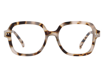 Reading Glasses 'Adrienne' Matt White Tortoiseshell