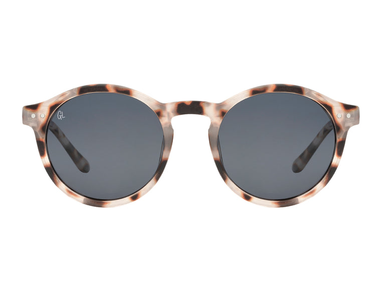 Sunglasses Polarised 'Robbie' White Tortoiseshell