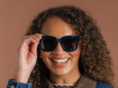 Sunglasses Polarised 'Jamie' Blue