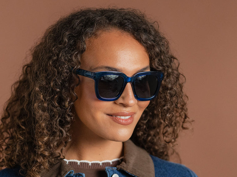 Sunglasses Polarised 'Jamie' Blue