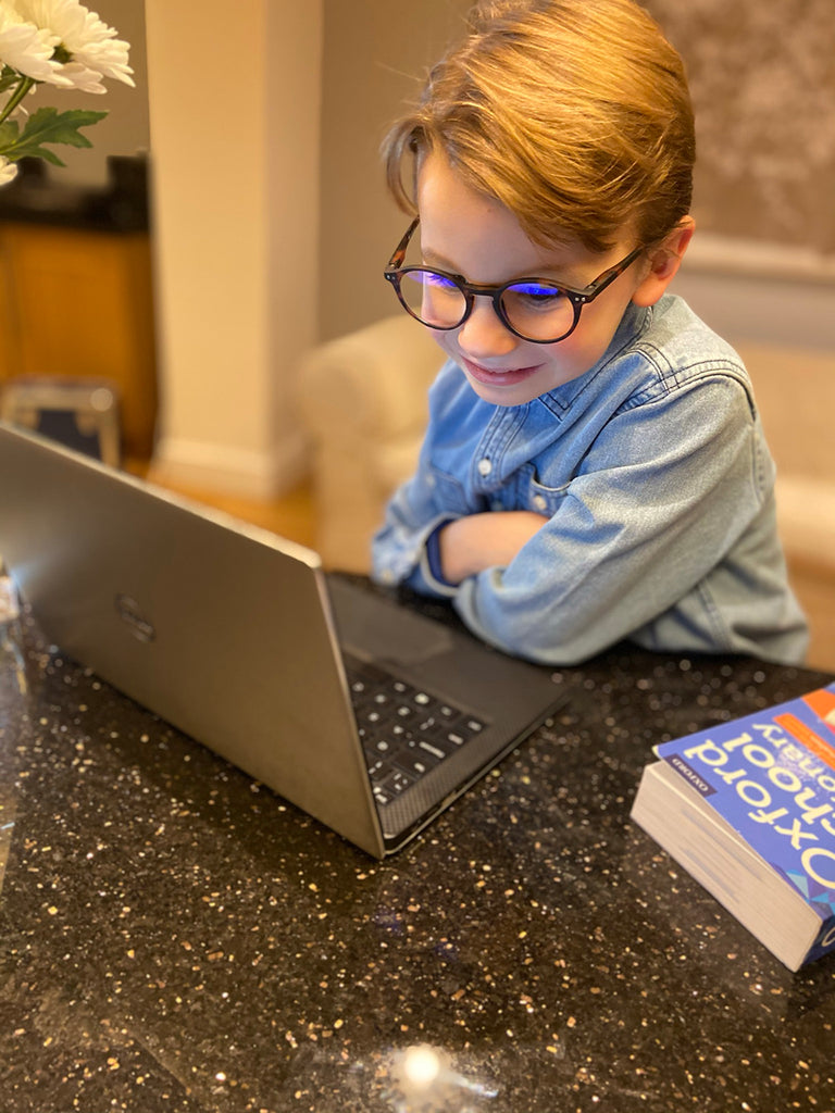 Blue Light Non-Prescription Glasses 'Sydney Kids' Tortoiseshell
