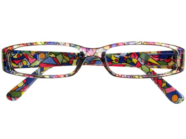 Reading Glasses 'Bliss' Multi Harlequin