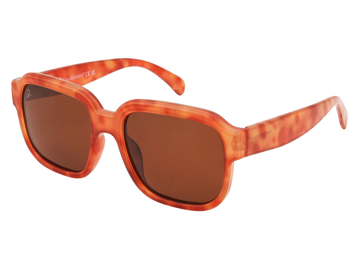 Honey Tortoiseshell Polarised Sunglasses | Goodlookers