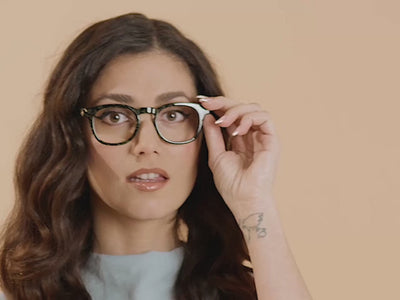 Reading Glasses 'Kitty' Green Leopard