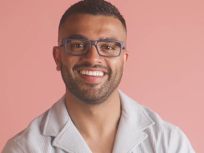 Reading Glasses 'Logan' Matt Blue