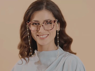 Glasses Chain 'Dainty Pearl'