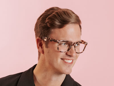 Reading Glasses 'Billi Big' White Tortoiseshell