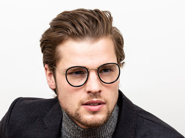 Man wearing Reading Glasses 'Stamford' Black