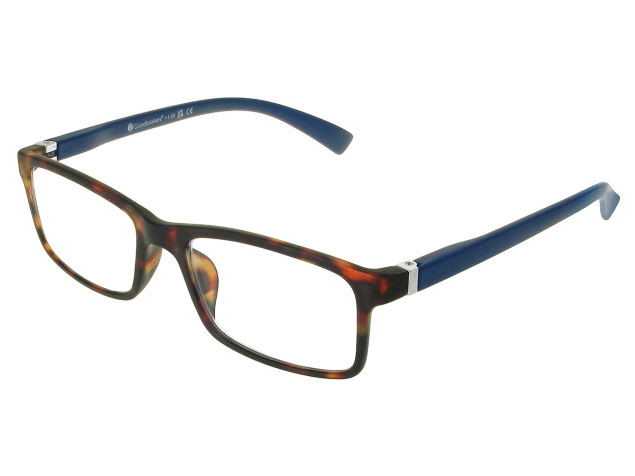 Reading Glasses 'Parker' Tortoiseshell/Blue Goodlookers