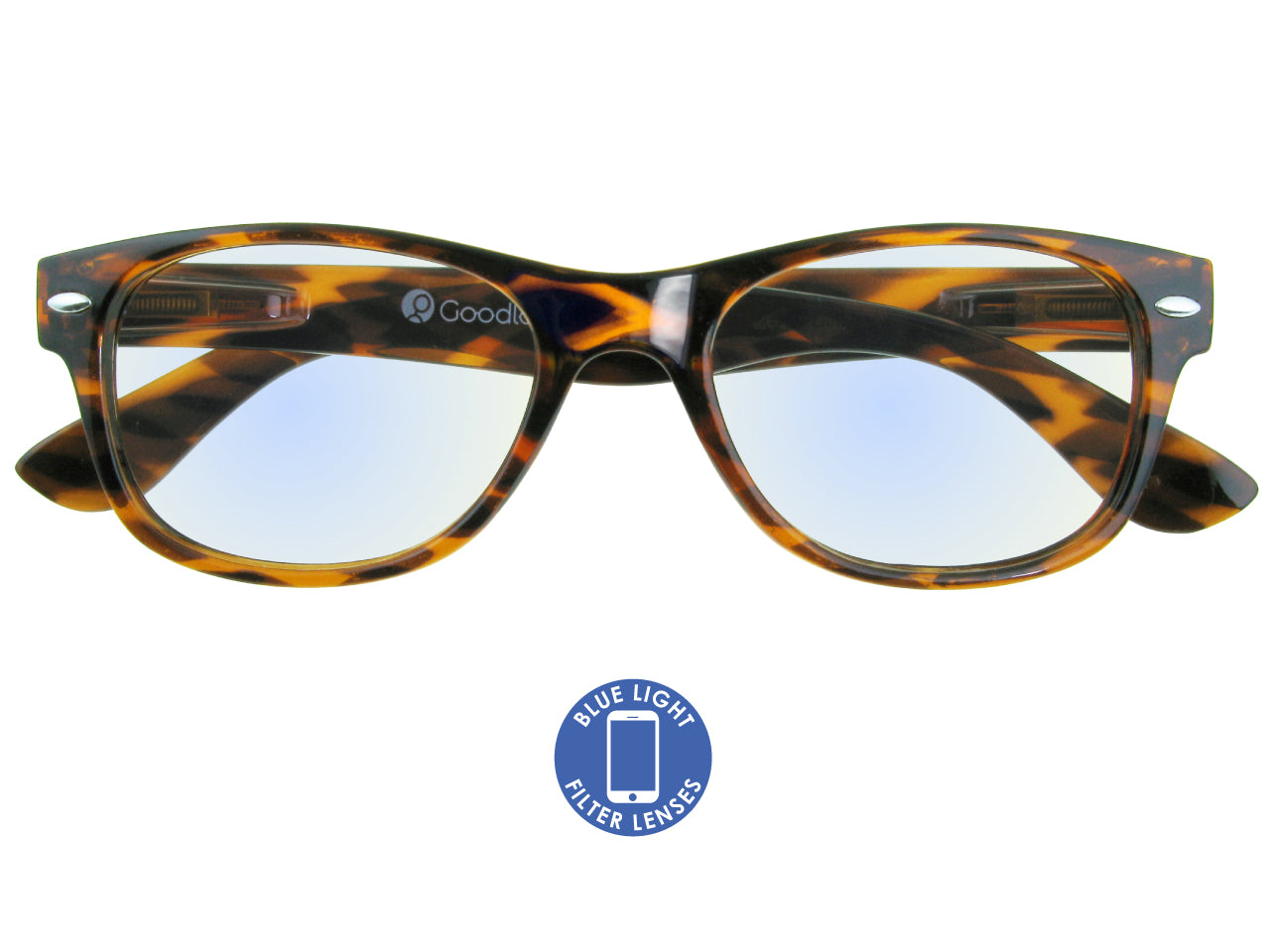Blue Light Reading Glasses 'Billi' Tortoiseshell Goodlookers
