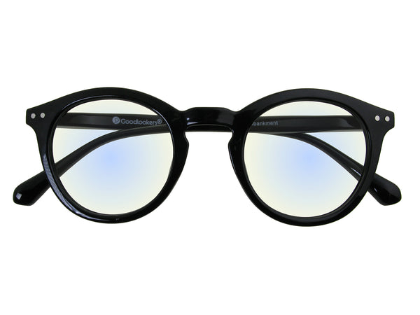Blue Light Zero Glasses 'Embankment' Black