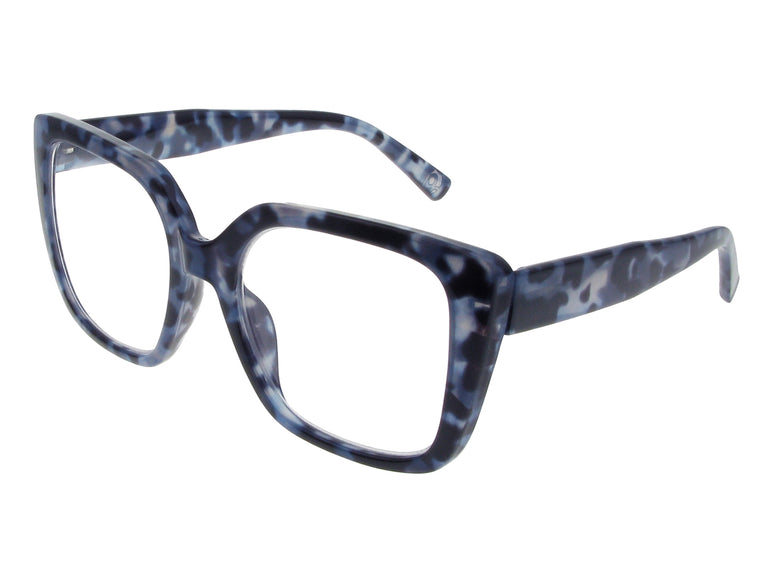 Reading Glasses 'Deirdre' Blue Tortoiseshell