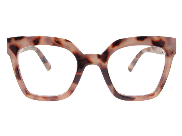 Reading Glasses 'Jaye' Pink Tortoiseshell- Goodlookers