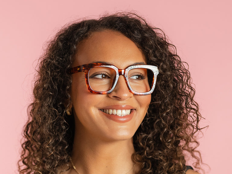 Reading Glasses 'Jamie' Light Tortoiseshell