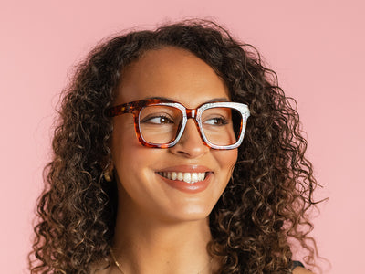 Reading Glasses 'Jamie' Light Tortoiseshell