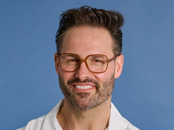 Man wearing Reading Glasses 'Smith' Brown