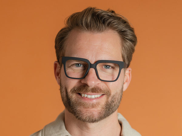 Reading Glasses 'Blake' Matt Black