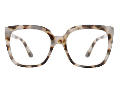 Reading Glasses 'Maddie' White Tortoiseshell