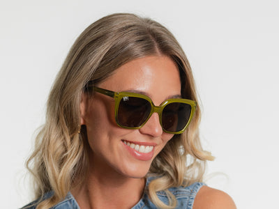 Sunglasses Polarised 'Maddie' Olive