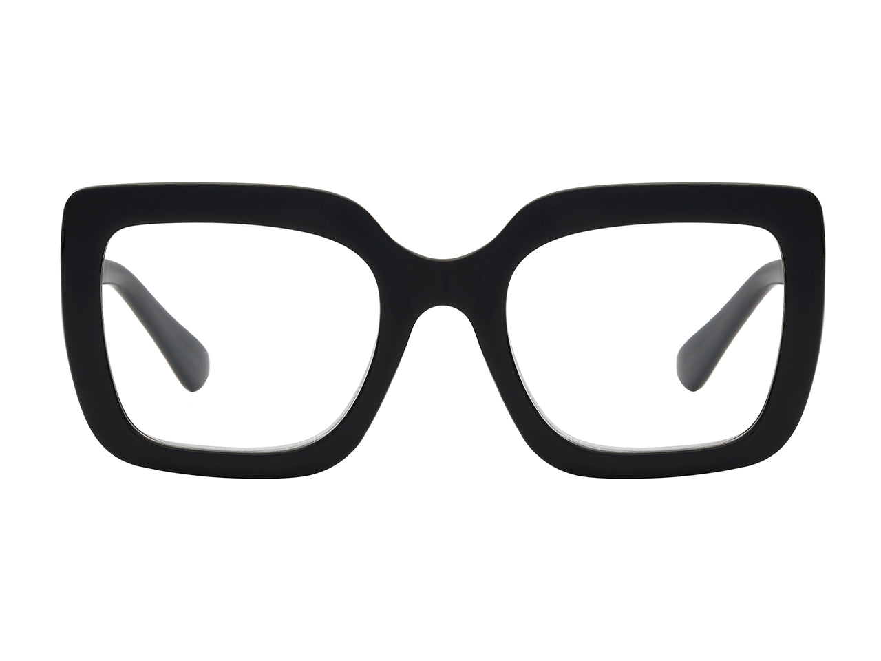 Blue Light Zero Glasses 'Charli' Black