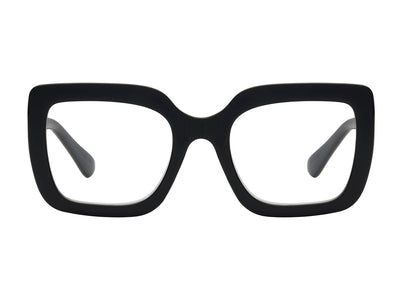 Blue Light Zero Glasses 'Charli' Black