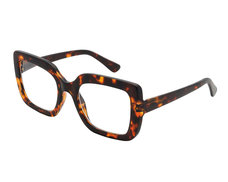 Blue Light Zero Glasses 'Charli' Tortoiseshell