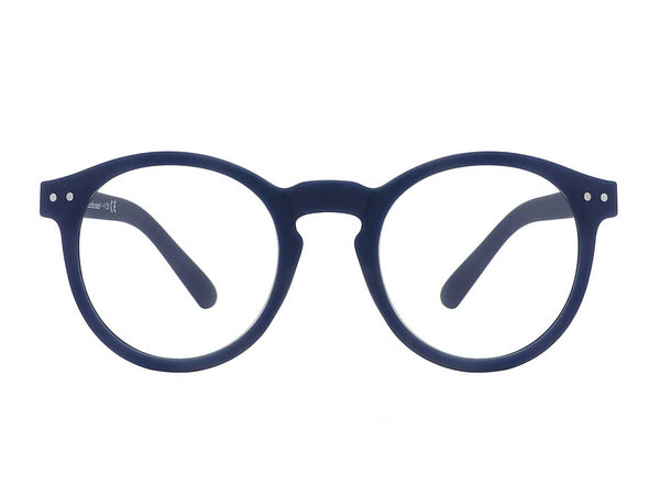 Blue Light Zero Glasses 'Sydney Big' Navy Blue