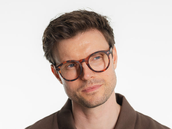 Blue Light Zero Glasses 'Sydney Big' Tortoiseshell