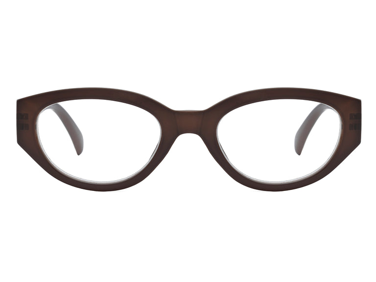 Reading Glasses 'Elle' Brown