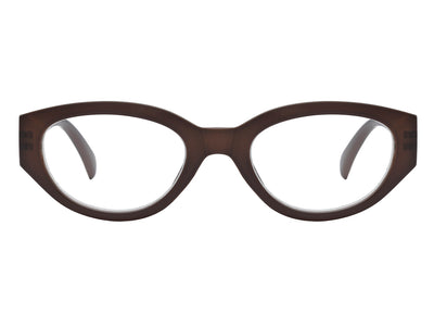 Reading Glasses 'Elle' Brown