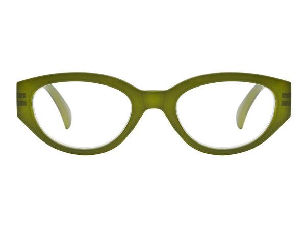 Blue Light Zero Glasses 'Elle' Olive