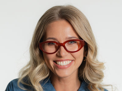 Reading Glasses 'Elle' Rust