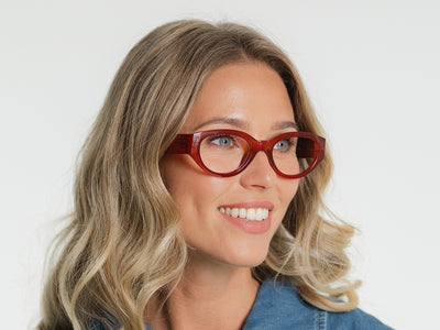 Reading Glasses 'Elle' Rust