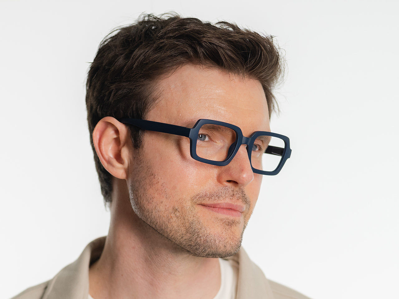 Reading Glasses 'Caine' Blue