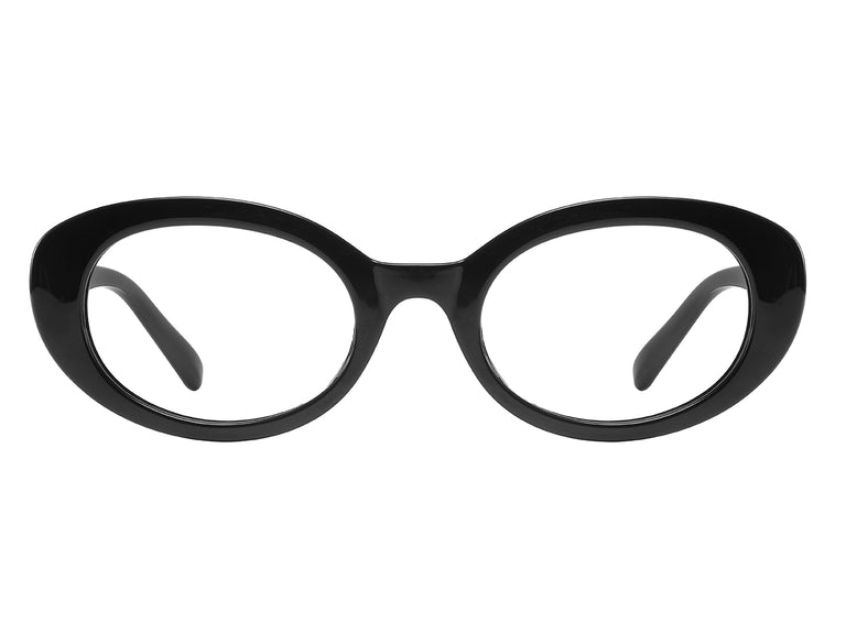 Reading Glasses 'Hepburn' Black