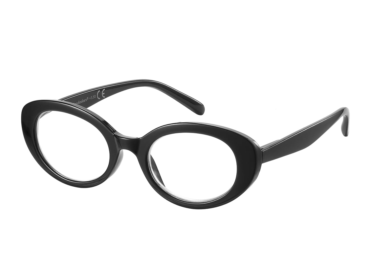 Reading Glasses 'Hepburn' Black