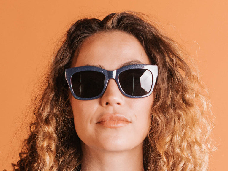 Womens Blue Sunglasses Oakley Feedback Prizm Sapphire Polarized